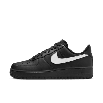 Air forces black nike sign hotsell